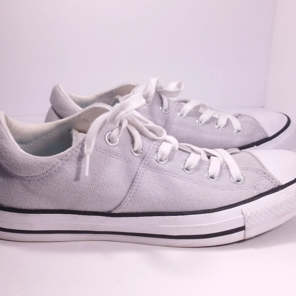 Converse Chuck Taylor All Star Madison Sneaker Women's Size 10 Wolf Grey White - Picture 2 of 8